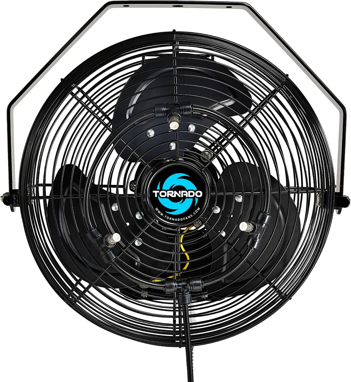 Tornado Wandventilatoren, 30,5 cm, 1,8 m, Weiß, großer Wandventilator für den Außenbereich, IPX4-bewertet, hohe Geschwindigkeit