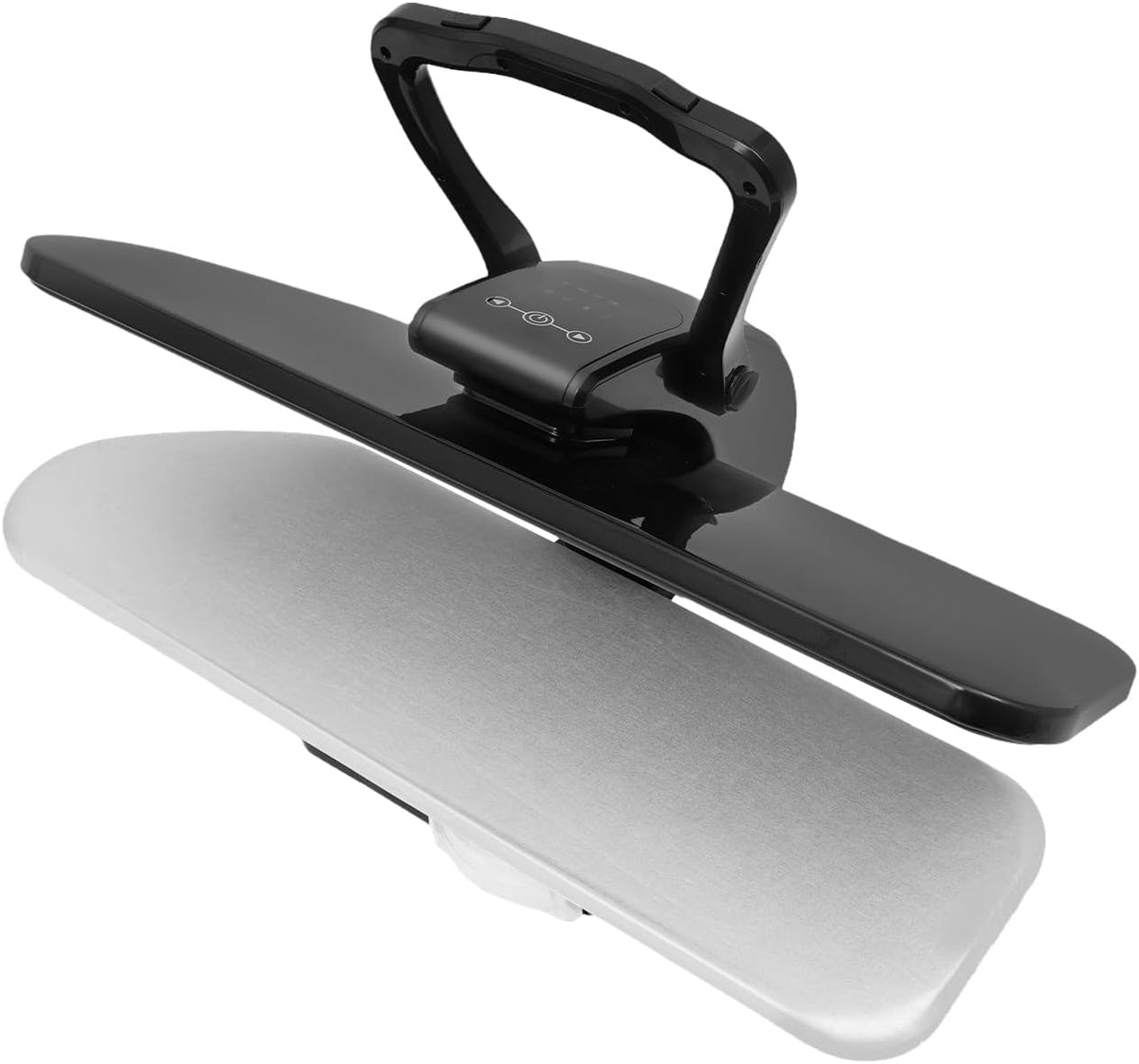 KLOOLIVE Dampfglätter, 2200w, Schwarz, Dampfbügelpresse, Professionelle Dampfpresse, 5 Getriebe Dampfbügeleisen mit Touchscreen und Sprühflasche