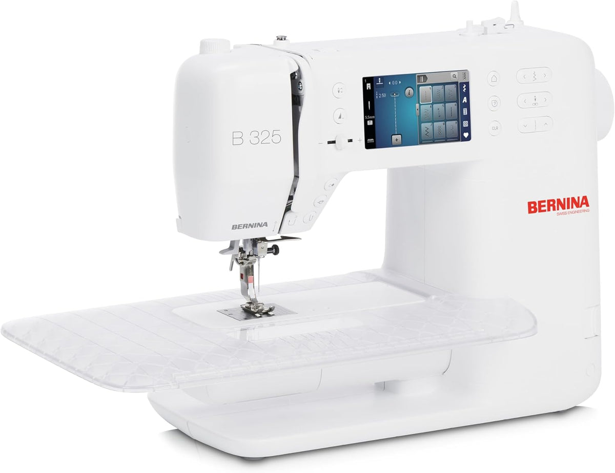 Bernina Einfache Nähmaschinen, Schwarz, 325 Nähmaschine, EINFACH, GENIAL, STYLISCH, NEUE 3ER SERIE, für junge Kreative