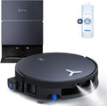 ECOVACS Saugroboter, 4 cm, Schwarz, Deebot X12 Pro Omni mit Zubehör, 22000Pa + FocusJet Technologie, PowerBoost Plus Ultra-Schnell