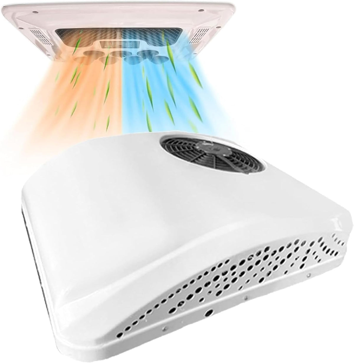 8500btu Mobiles Klimagerät, 115v, Weiß, Heiz- und Kühlsystem, Rv-Dachklimaanlage, Rv-Klinikgerät, Leichtes, Ultraleises