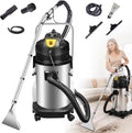 Sofa Naturalpowev, 40 L, Schwarz, Gewerblicher Nass- und Trockenreiniger für Teppiche
