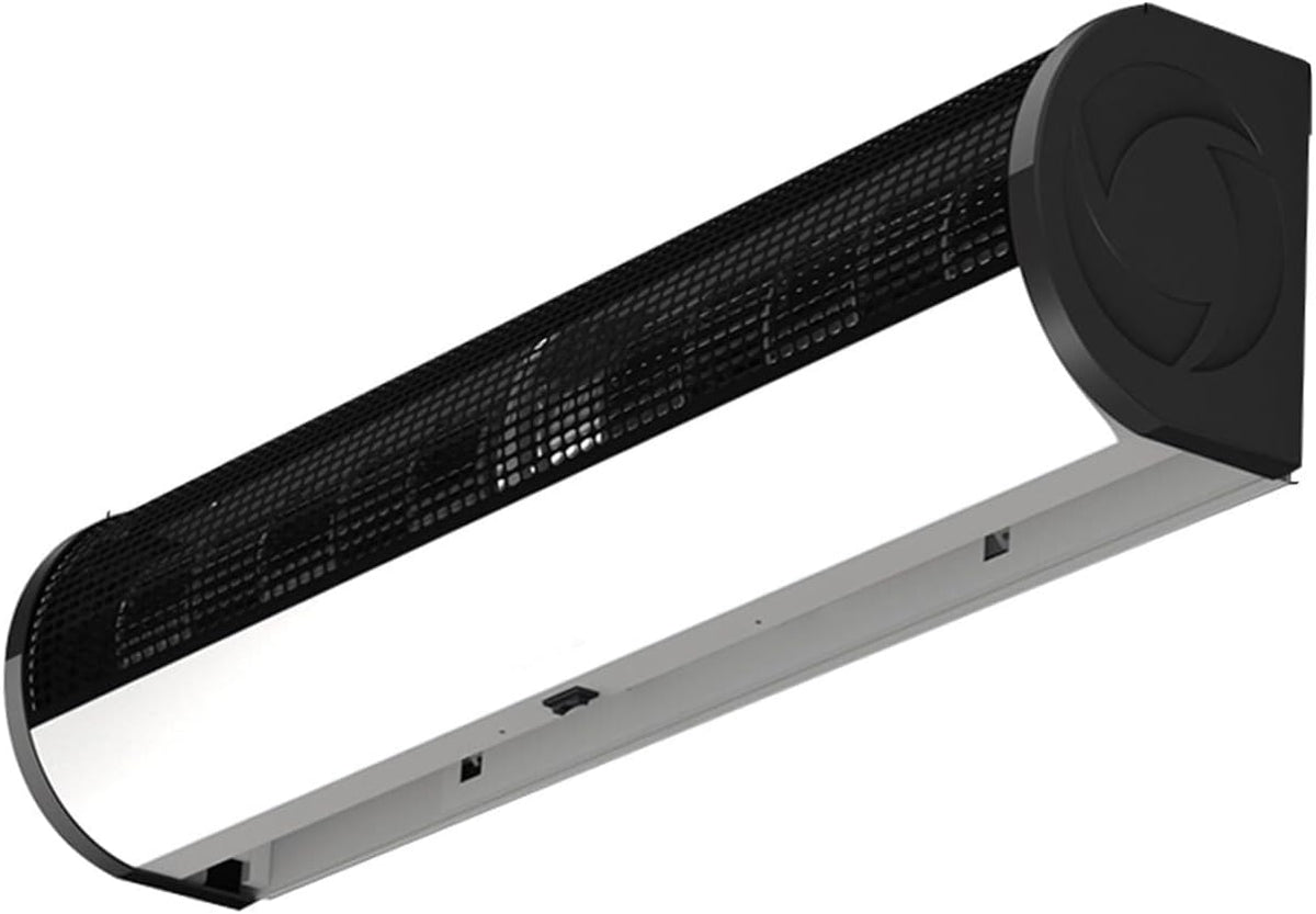 QUSYZD, 1200 mm, 900 mm, 900 mm, Weiß, Gewerblicher Luftschleier für Innenräume, 2-stufig, / Wand-Türventilator