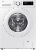 Samsung Waschmaschine, 9 kg, 60 l, Weiß, Crystal Clean WW90CGC04DTEET Freistehend, WLAN, Ecobubble, Dampf, Frontlader
