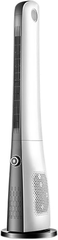 CGJdfjhE Turmventilator, Weiß, flügelloser Ventilator, Elektrischer 3 Dateien Einstellbar Mit Timer Tragbarer