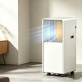 GIOFEOIK Mobiles Klimagerät, Weiß, Tragbare Klimaanlage 4-in-1 Inverter Kühlung Heizung