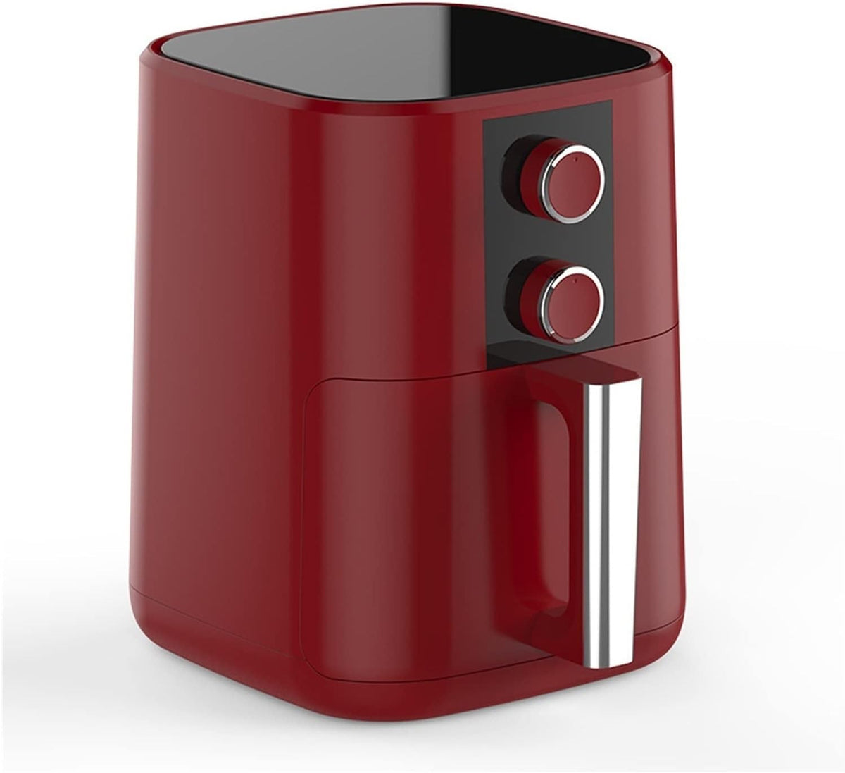 MZGDONGF Heissluftfritteuse, 1350 W, 2,5 l, Schwarz, Heißluftfritteusen /5 l Heißluftfritteuse Pommes