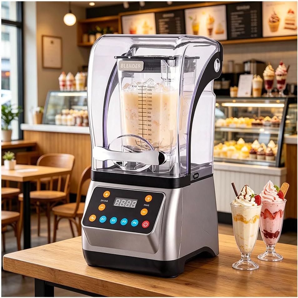 Ghygetrich Eismaschine, 2000 W, 1,6 l, Schwarz, Slush Maschine, Slushie Machine Slushy Maschine Slush- Slushie