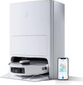 ECOVACS Saugroboter, Schwarz, DEEBOT T20 OMNI 6000Pa, Auto-Mopp-Hebefunktion, Heißwasser-Mopp-Wäsche und Trocknung