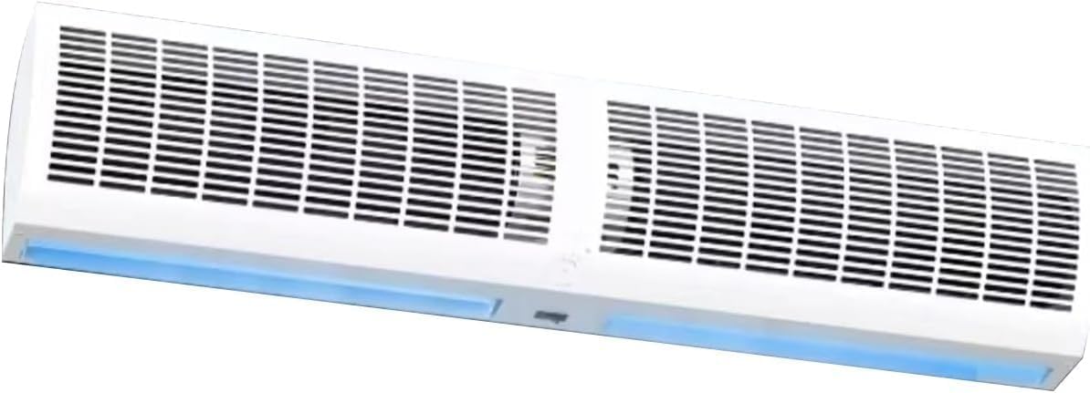 QUSYZD Standventilatoren, Weiß, Gewerbliche Luftschleier, Luftschleiermaschine, geräuscharme Türvorhangmaschine
