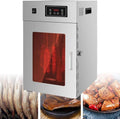 DDZJTPP Dörrautomaten, 800 W, Silber, Dörrautomat Edelstahl, Dörrgerät Temperatur Einstellbar 30-90℃, Food Dehydrator
