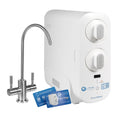 Smartwater Wasserhahnfilter, 2304 Liter, Schwarz, Hauswasseraufbereiter, Doppel-Filtrationssystem: Umkehrosmose und Mikrofiltration