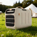 JAVPTAV Mobiles Klimagerät, 420 W, 220 V, Weiß, Schnelle Kühlung + Heizung Outdoor-Klimaanlage Tragbare, Entfeuchtung & Zeitfunktion