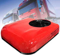 ExoticaBlend Mobiles Klimagerät, 850 W, 12 V, Rot, Wohnmobil-Klimaanlage mit Heizregister, Dachklimaanlage, All-in-One-Gerät