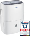 Newentor Luftentfeuchter, 270 W, 215m, 25 L, 80m, Weiß, /Tag - Stromsparender - Für Räume ca. ³/ ² - 10 J. Gar