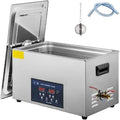 TRDEWR Waschmaschine, 30 L, Weiß, Ultraschall Reiniger Mit Doppel Frequenz Digitale Tragbare