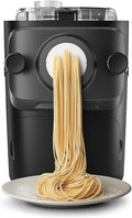 PHILIPS Nudelmaschinen, Schwarz, PastaMaker 7000 Serie, 8 Pastasorten, Automatisches Wiegen
