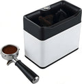 ZengHeBloom Kaffeemaschine, 20 W, Weiß, Elektrischer Kaffeesatz Abklopfer, Automatische SiebträGer-Reinigungsmaschine