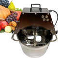 BDJSN Standmixer, 60 Watt, 62 Kg, Silber, 10-Liter-Gewerbe-Küchenmaschine, 60-W-Edelstahl- Mit Großer Einfüllöffnung