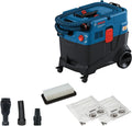 Bosch Professional Nass-,Trockensauger für Werkstätten, 1200 W, Grau, PRO Allessauger GAS 400 A (, automatische Filterreinigung (AFC)