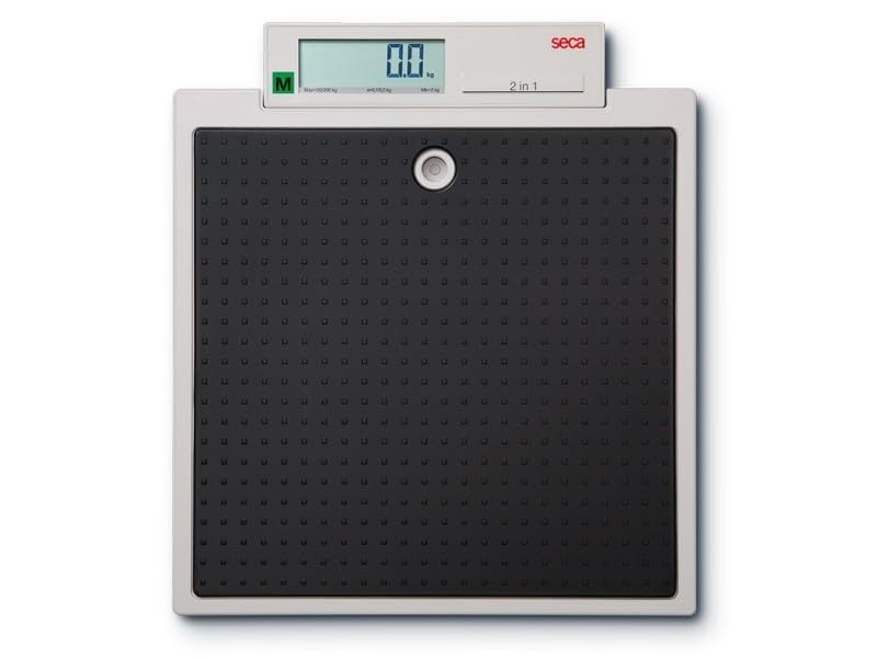 seca Digitale Personenwaagen, Schwarz, Elektronische Flache Waage