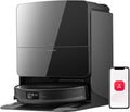 roborock Saugroboter, Schwarz, Saros 10R mit Wischfunktion&angebbarem Wischmopp