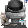 Neakasa Katzentoiletten, Schwarz, M1 Plus Katzenklo selbstreinigend, offenes Design