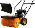 Texas Schneefräse, Schwarz, Handy Sweep 650TG 2in1 212ccm Kehrmaschine Benz