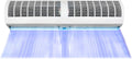 QUSYZD Standventilatoren, Schwarz, Gewerbliche Luftschleier, Luftschleiermaschine, geräuschloser gewerblicher Luftschleier