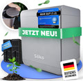 Söko, Schwarz, Elektrischer Komposter [2X Aktivkohle-Filter], Garten & Balkon
