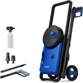 Nilfisk Hochdruckreiniger, 140 Bar, 1800 W, Schwarz, Core Druck mit PowerControl - Pressure Washer Für Terrassen