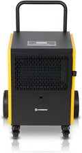 Humberg Luftentfeuchter, 60 l, Weiß, Bautrockner mit Kondensatpumpe bis /24 h