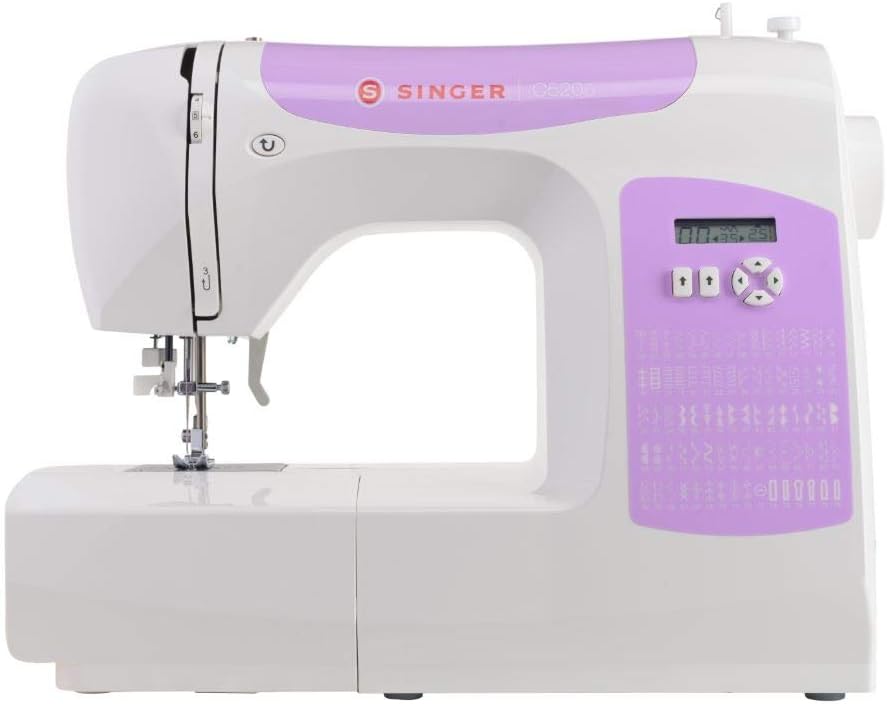 Singer Elektronisch gesteuerte Nähmaschinen, Violett, C5205-PR Nähmaschine Purple