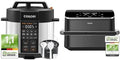 COSORI Heissluftfritteuse, 10 L, Schwarz, Schnellkochtopf, 9-in-1, Multikocher mit 14 Funktionen& Heißluftfritteuse TwinFry
