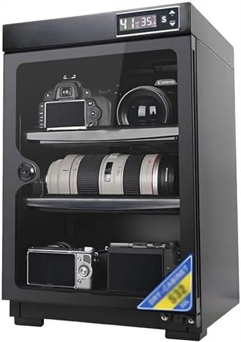 Kameralinse Kamera, 32 L, Grau, Entfeuchtungs-Trockenschrank, Elektronische feuchtigkeitsbeständige Box