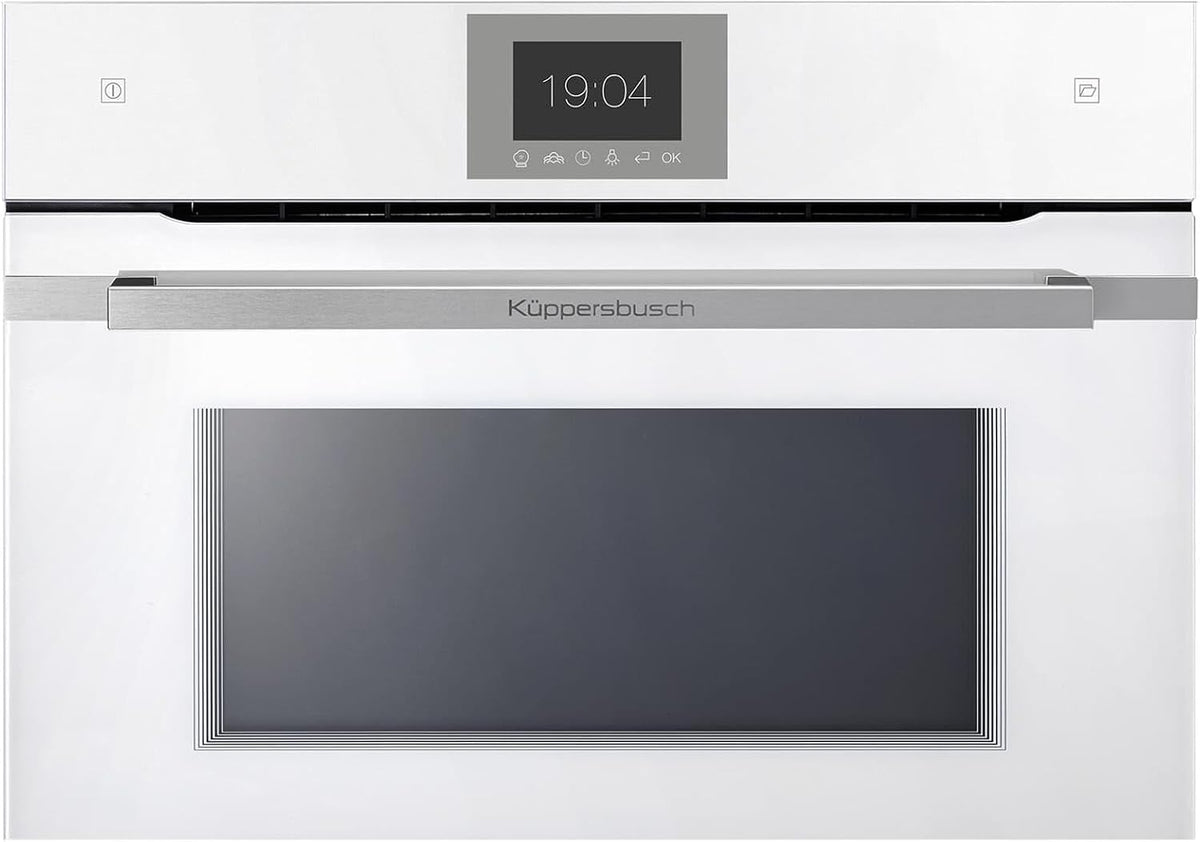 Küppersbusch Backofen, Weiß/Silber, CBD6550.0WE1 K-Series. 5 Dampf Weiß/Edelstahl
