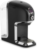 BRU Teemaschinen, Grau, Teeautomat für losen Tee, Kräuter & Teebeutel, Heißwasserspender & Teemaschine in einem