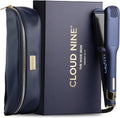 Cloud Nine Haarglätter, Blau, Wide Iron Glätteisen, breite Platten für dickes Haar, Breiter, 11 Stufen, 100-200°C