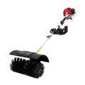TAPMING Schneefräse, 1,7 KW, PA6, Nylon, Schwarz, Kehrmaschine Benzin 52cc Kehrmaschine 2-Takt Motorbesen