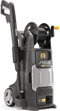 STIGA Hochdruckreiniger, 135 bar, 1800 W, 440 l, 6 m, Schwarz, HPS 235 R, Aluminium-Pumpenkopf, Schlauch, Reinigung Mittelgroßer Oberflächen