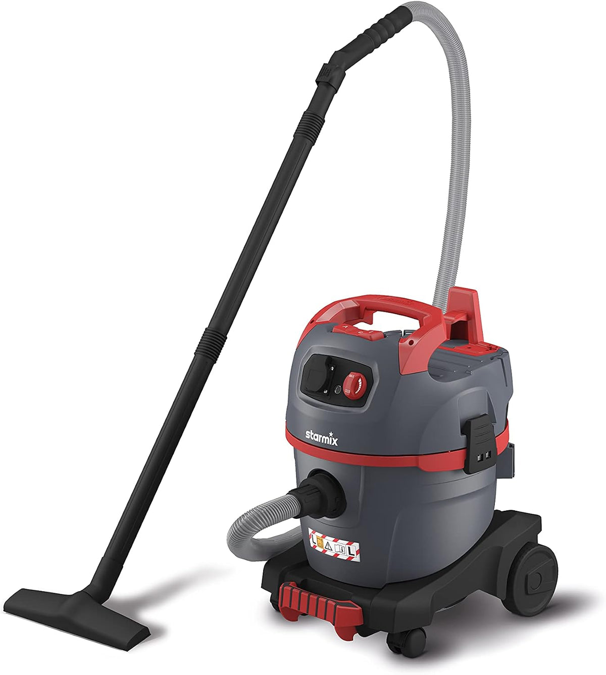 Starmix Nass-Trockensauger, 1400 W, 20 L, Schwarz, uClean ARDL-1420 EHP, Industriesauger Staubklasse L mit autom. Filterabreinigung
