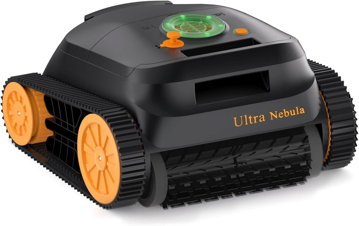 CoasTeering Poolroboter, 300 m, 21 m, Schwarz, Ultra Nebula Akku Wand und Boden, 3 bürstenlose Motoren, ³/h Saugleistung