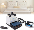 Pnpaea Reise-Dampfbügelstationen, 2 Liter, Schwarz, Professional Dampferzeuger BüGelstation BüGelanlage, Mit BüGeleisen