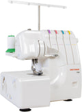 Gritzner Overlock-Nähmaschinen, Grau, 788 Overlock mit LED Licht + 5 praktische Nähfüße aus dem