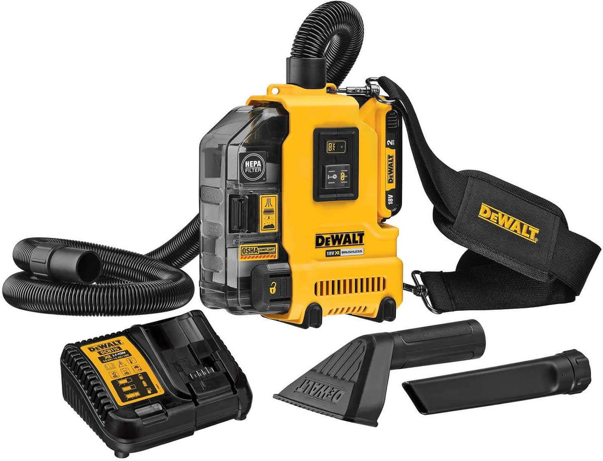 DEWALT Staubsauger, Schwarz/Gelb, DWH161D1-QW, Kabelloser universeller