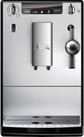 Melitta Kaffeevollautomat, Silber, Solo & Perfect Milk, mit Milchsystem, Cappuccino Maschine für z. B. Kaffee oder Cappuccino