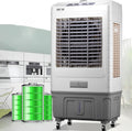 WJIANBIN Mobiles Klimagerät, 50 l, 60 l, 80 l, Weiß, Kommerzieller Verdunstungsluftkühler-Lüfter, Industrie-Luftbefeuchter