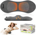 HuixinLine Rückenmassage, Schwarz, Triple Fusion gerät mit Wärme, Vibration und Lendenwirbeltraktion, Kabelgebundenes elektrisches Massagegerät