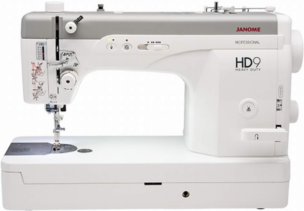 Janome Overlock-Nähmaschinen, Schwarz, HD9 Professional Schnellnäher - Geradstich - Nähmaschine, Schnelle Geschwindigkeiten
