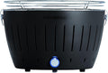 LotusGrill Holzkohlegrill, Braun, Classic Anthrazitgrau G340 der raucharme /Tischgrill